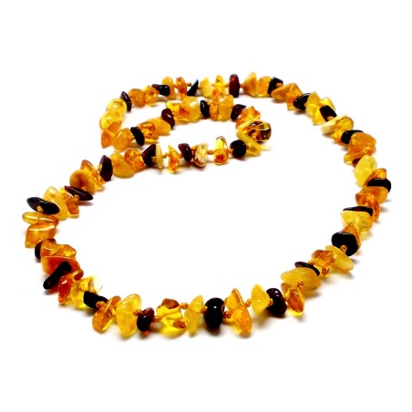 NASZYJNIK Z BURSZTYNU BAŁTYCKIEGO