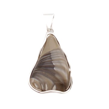 Krzemień pasiasty wisiorek