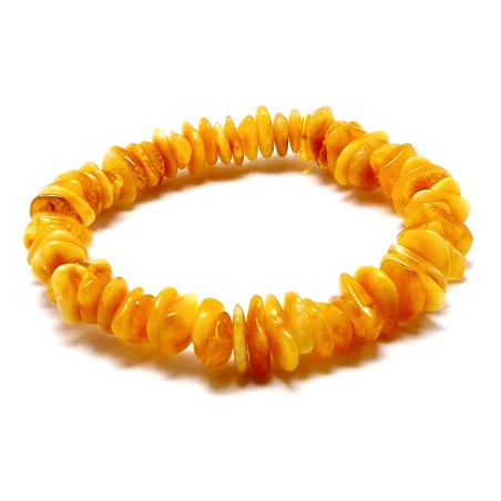 Bransoletka z bursztynem