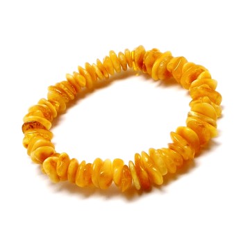 Bransoletka z bursztynem