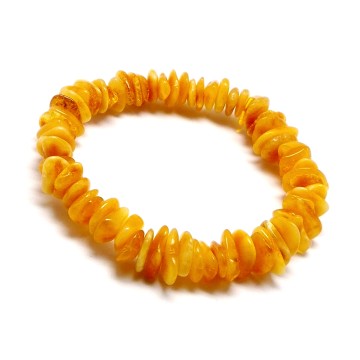 Bransoletka z bursztynem