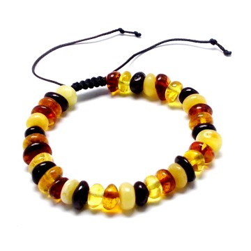 BRANSOLETKA Z BURSZTYNU BAŁTYCKIEGO