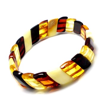Biżuteria z bursztynem bransoletka