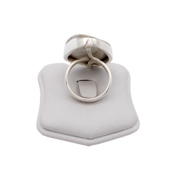 PIERŚCIONEK Z KRZEMIENIEM PASIASTYM