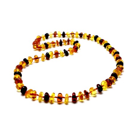 NASZYJNIK Z BURSZTYNU BAŁTYCKIEGO