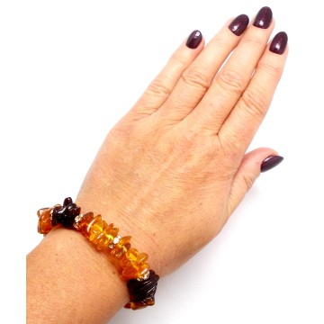 Biżuteria z bursztynem bransoletka