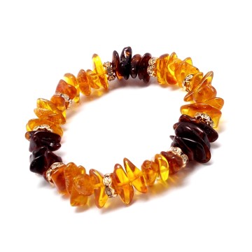 Biżuteria z bursztynem bransoletka