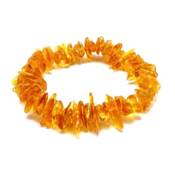BRANSOLETKA Z BURSZTYNU BAŁTYCKIEGO